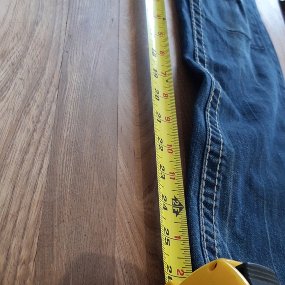 Amethyst Jeans distressed wide leg mid rise - Picture 8 of 17